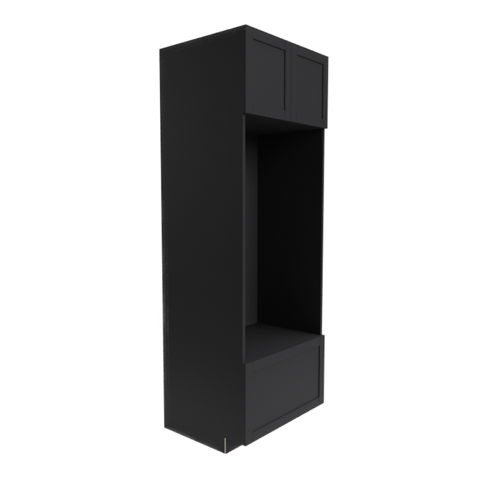 Single Shaker Wood Espresso Oven Cabinet Matte 1