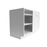 Single Shaker Wood White Corner Blind Base Cabinet Matte 1