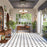 Merzoni Porcelain Yard Marquina Tile Matte 4