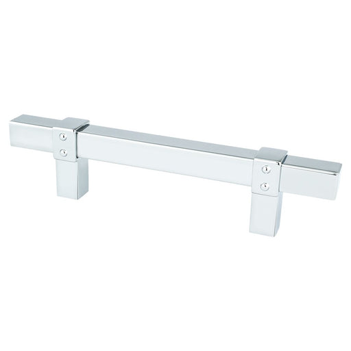Rivet Rebel Aluminum Polished Chrome Cabinet Pull Polished Chrome 1