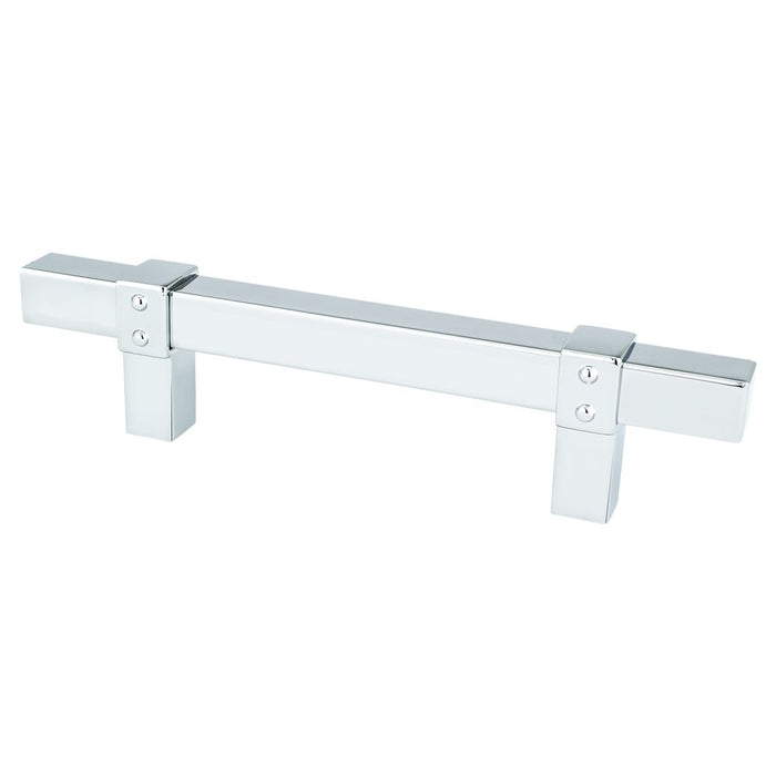 Rivet Rebel Aluminum Polished Chrome Cabinet Pull Polished Chrome 1