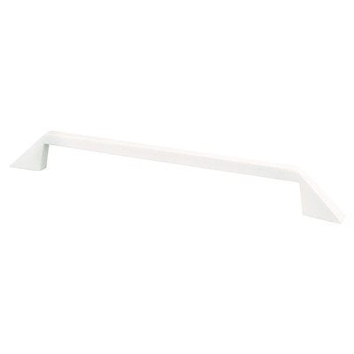 Right Zinc White Cabinet Pull White 2