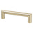 Transitional Advantage Four Zinc Champagne Cabinet Pull Champagne 1