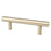 Transitional Advantage Two Steel Champagne Cabinet Pull Champagne 2
