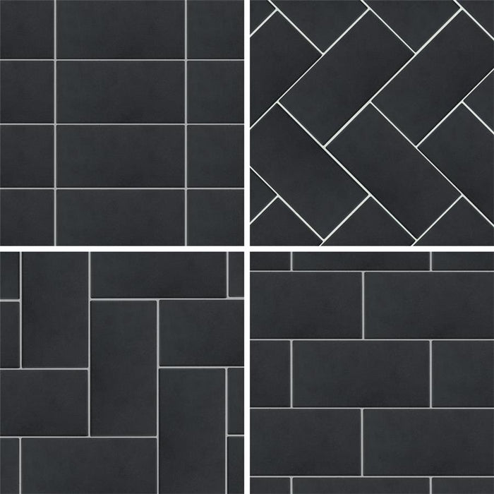 Piscina Porcelain Nero with Bio Tech Tile Matte 6