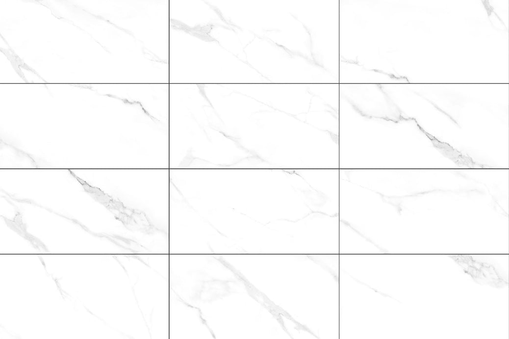 Prestige Porcelain White Calacatta Tile Matte 3