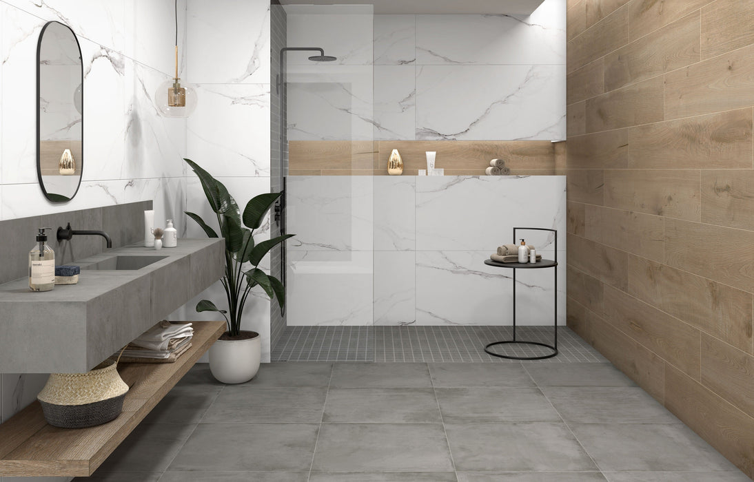 Portofino Porcelain White Tile Matte 4