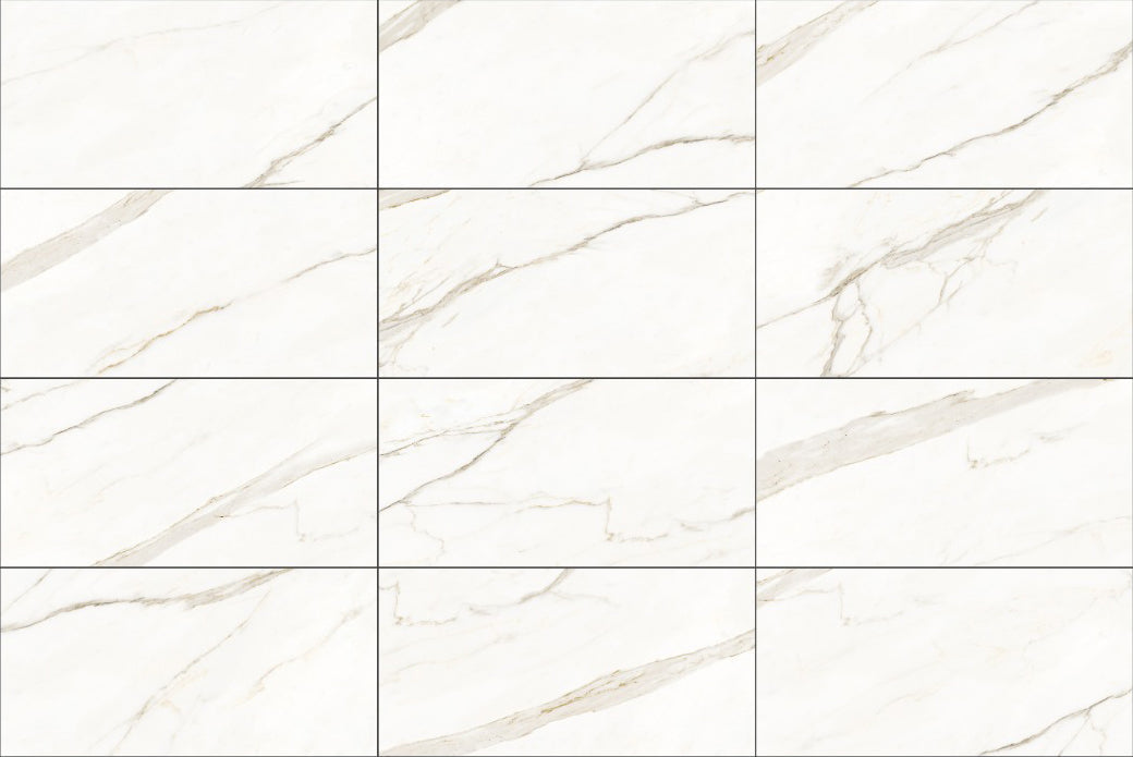 Elegance Porcelain Gold Calacatta Tile Polished 3