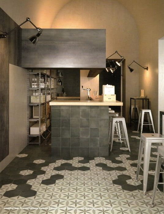FAP Firenze Heritage Porcelain Carbone Tile Matte 3