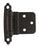 Decorative Hinges Steel Matte Black Cabinet Hinge 3