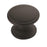 Ravino Zinc Matte Black Cabinet Knob 1