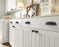 Stature Zinc Matte Black Cabinet Pull 6