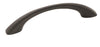 Vaile Zinc Matte Black Cabinet Pull 4