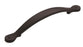 Inspirations Zinc Matte Black Cabinet Pull 3
