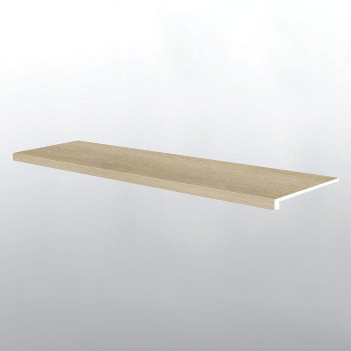 Laurel Reserve Flaxen Luxury Vinyl Moulding / Trim - 12" x 47.25" Stair Tread Eased Edge