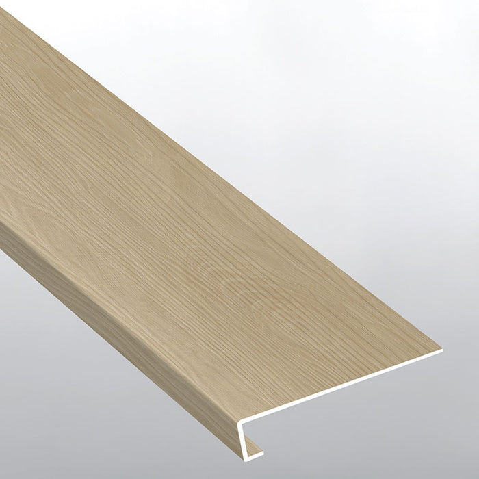 Laurel Flaxen Luxury Vinyl Moulding / Trim - 12" x 47.25" Stair Tread Eased Edge