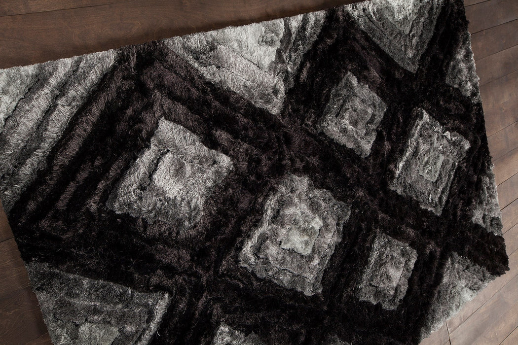 Polyester 51101 Area Rug Textured 3