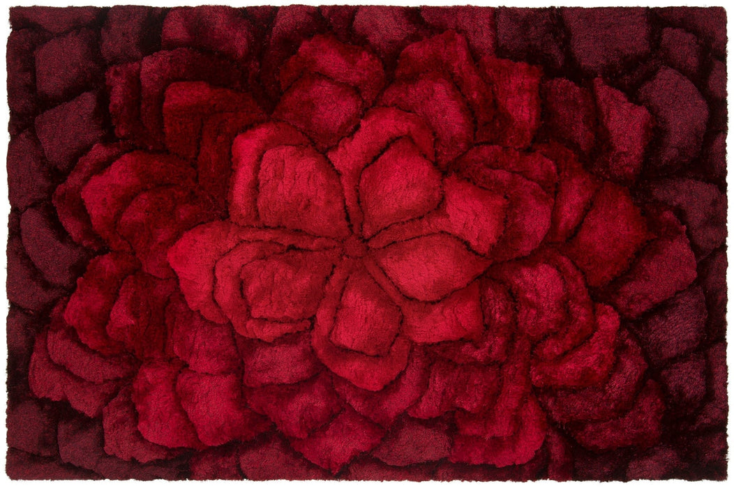 Polyester 51105 Area Rug Textured 2