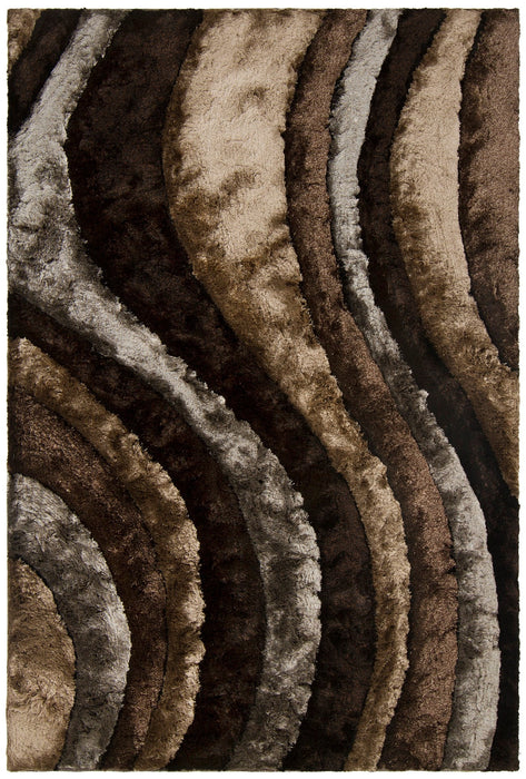 Polyester 51110 Area Rug Textured 1