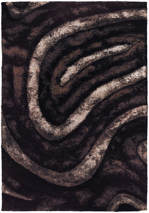 Polyester 51113 Area Rug Textured 1