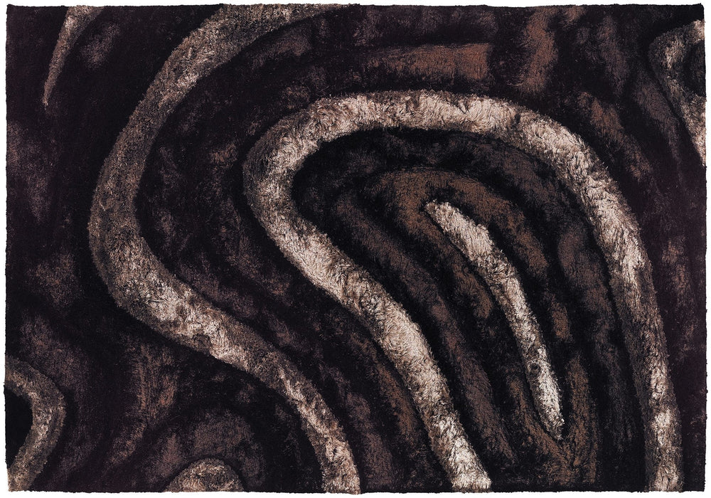 Polyester 51113 Area Rug Textured 2