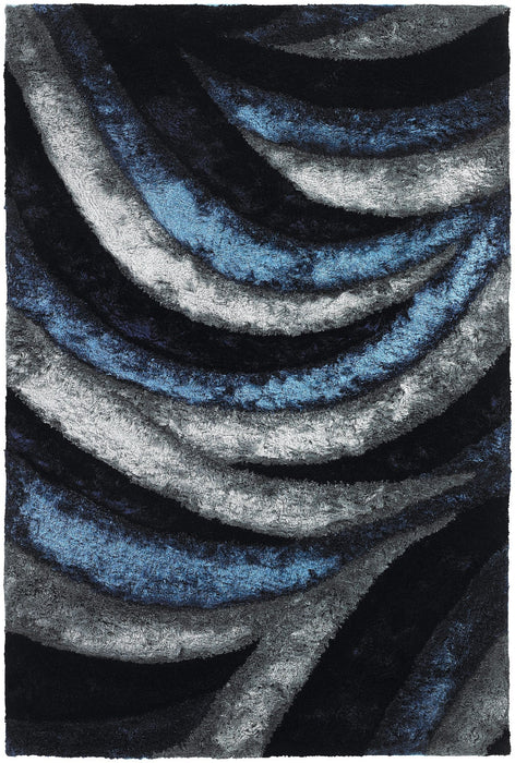 Polyester 51114 Area Rug Textured 1
