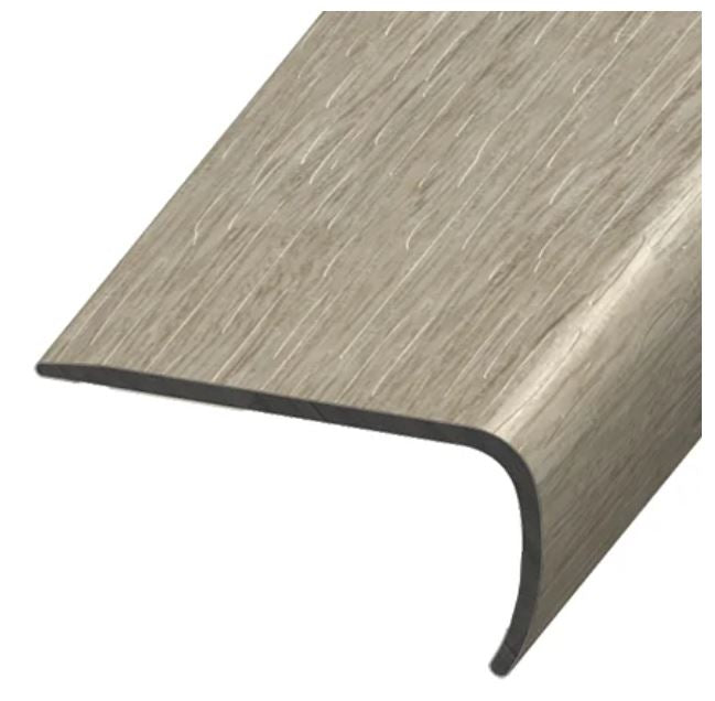 Vanguard Flex Vinyl Fossil Fossi Versa Edge Extra Tall Stair Nose Urethane 1