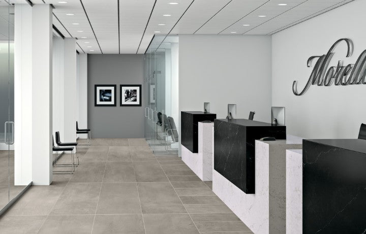 Chord Porcelain Forte Grey CH25 Tile Light Polished 2