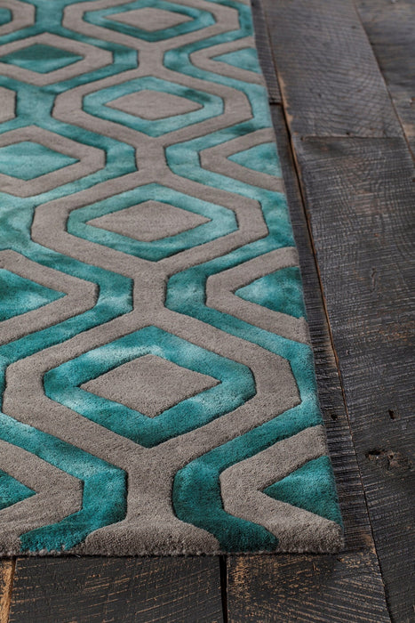 Wool 42101 Area Rug Textured 1