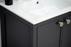 Frame Wood Dark Gray Bathroom Vanity Dark Gray 10