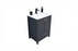 Frame Wood Dark Gray Bathroom Vanity Dark Gray 5