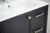 Frame Wood Dark Gray Bathroom Vanity Dark Gray 4