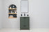 Frame Wood Pine Green Bathroom Vanity Pine Green 2
