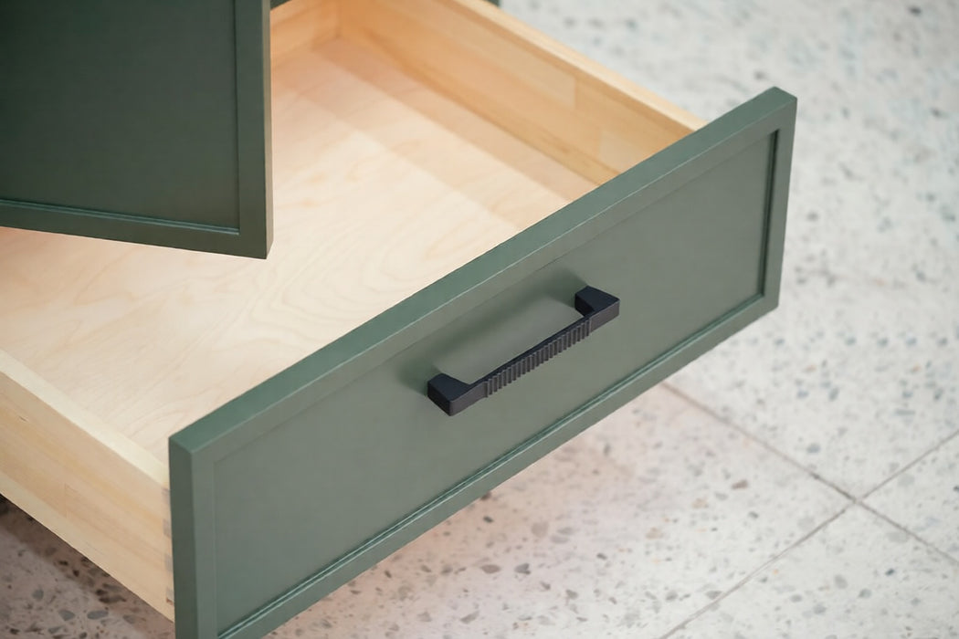 Frame Wood Pine Green Bathroom Vanity Pine Green 7