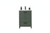 Frame Wood Pine Green Bathroom Vanity Pine Green 1