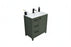 Frame Wood Pine Green Bathroom Vanity Pine Green 2