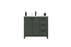 Frame Wood Pine Green Bathroom Vanity Pine Green 1