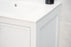 Frame Wood White Bathroom Vanity White 5