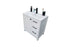 Frame Wood White Bathroom Vanity White 4