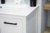 Frame Wood White Bathroom Vanity White 5
