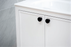 Frame Wood White Bathroom Vanity White 6