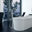 Black Stainless Steel Bathtub Faucet