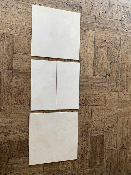 French Vanilla Marble Tile - 24" x 24" Polished