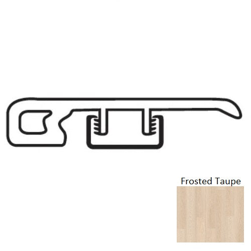 Saybrook Vinyl Frosted Taupe Sfros End Cap Urethane 1