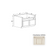 Classic Style Wood Charleston White Sink Base Cabinet Charleston White 1