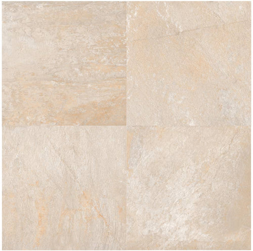 Fusion White Porcelain Paver Rough 1