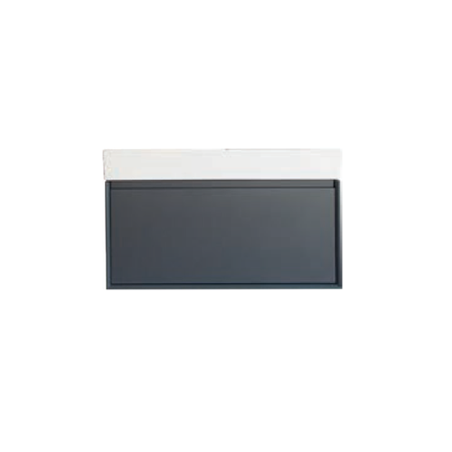 Gala Wood Dark Gray Bathroom Vanity Dark Gray 1