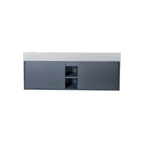 Gala Wood Dark Gray Bathroom Vanity Dark Gray 1