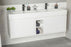 Gala Wood White Bathroom Vanity White 3