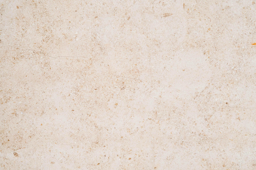 Full Tile Sample - Gascoigne Beige Limestone Tile - 18" x 18" x 1/2" Honed